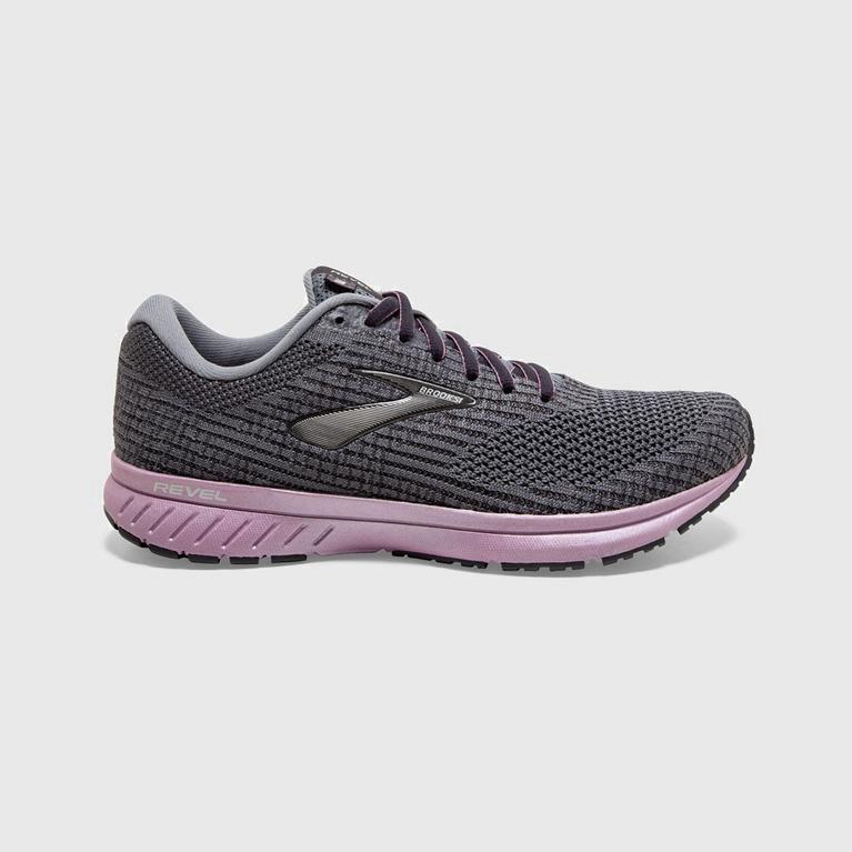 Brooks Revel 3 Israel - Men's Road Running Shoes - Pink (15892-KBMN)